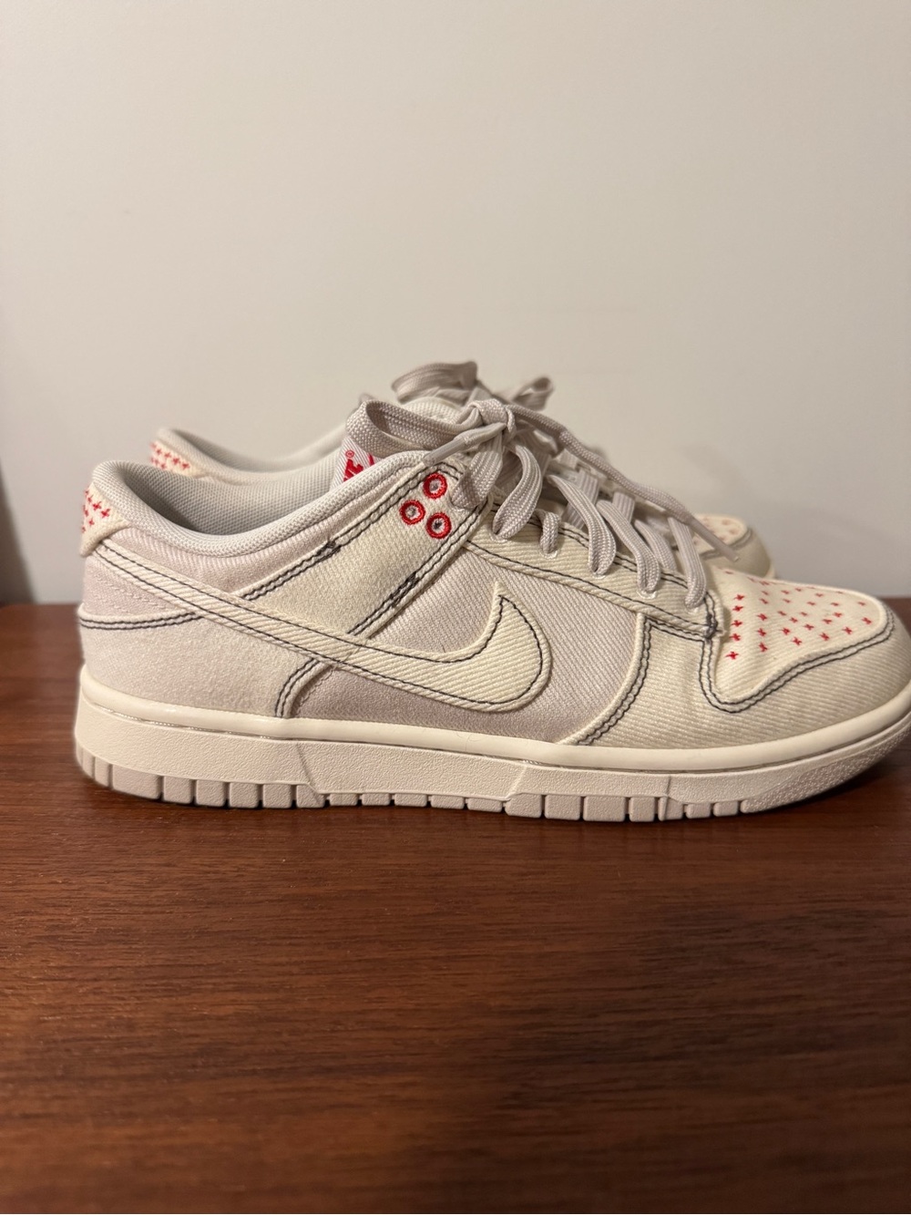 Nike Dunk Low Sashiko - Light Orewood Brown - Size 6.5M / 8W